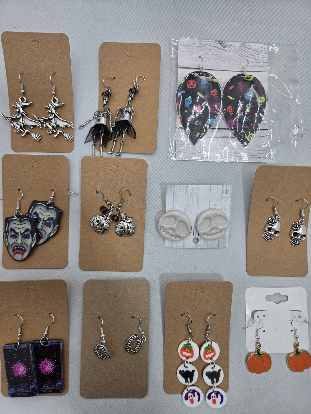 🎃 Ultimate Spooky Season Earring Collection | 11 Pairs! 🎃